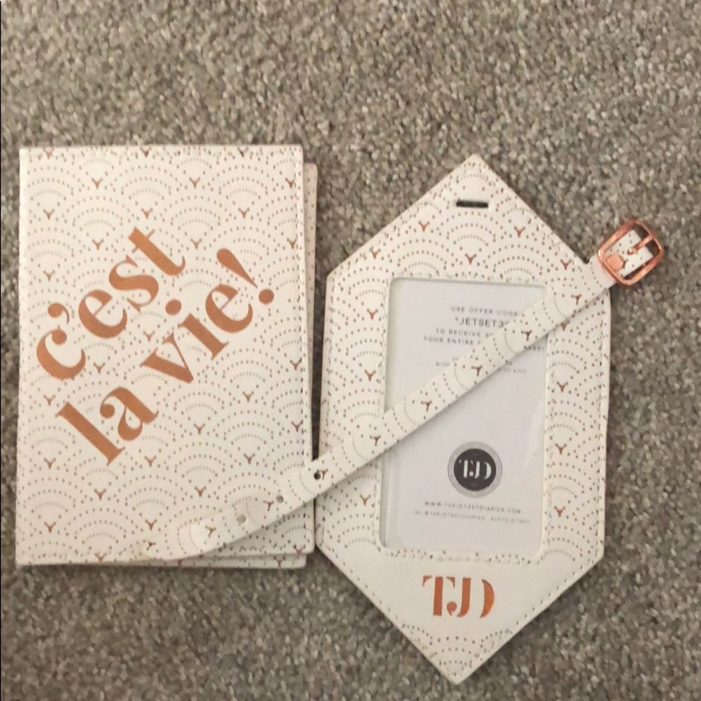 Passport Case + Luggage Tag Duo
